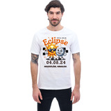 Playera Eclipse Solar 2024 Luna Diseño 24 Playeras Beloma