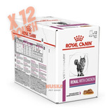 Caja Royal Canin Renal Cat Pouch 12x 85g(1.02kg) Gato Adult 
