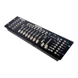 Controlador Dmx 512 Consola Mesa Iluminación 192 Canales Color Negro