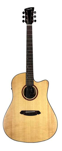 Violao Eletrico Folk Tonante Abalone 41 Tampo Solido Spruce Cor Natural Orientação Da Mão Destro