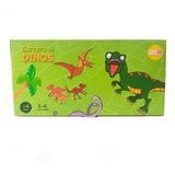 Juego Mesa Carrera Dinosaurio Infantil Didácticos Niños