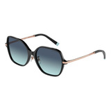 Gafas De Sol Tiffany Tf 4191 F Ajuste Asiático S Negro