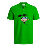 Camiseta Serie Animada Tipo Polo R374