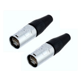 Conector Rj45 Cable De Datos  Ethercon Tipo Xlr  X 2 Pcs