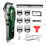 Maquina Profesional Cortadora De Cabello  Kit Completo 