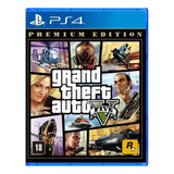 Grand Theft Auto V Premium Edition Rockstar Games Ps4 Físico