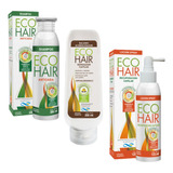 Eco Hair Shampoo+balsamo+ Loción Anticaida Conicet Envio