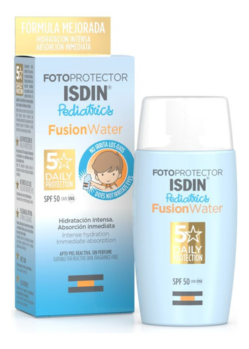 Isdin Fusion Water Pediatrics Spf50 50ml