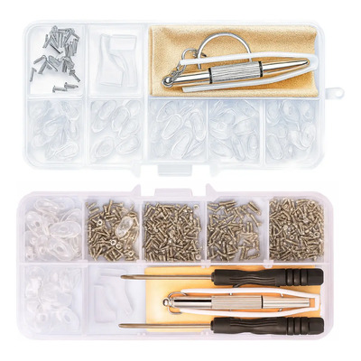 Kit Reparacion Herramienta Lentes Repuesto Almohadilla Nasal Acero Inoxidable | MercadoLibre