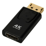 Adaptador Conversor Displayport Para Hdmi Para Usar Na Tv 4k