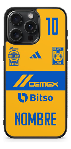 Funda Tigres Jersey Local 2024 Nombre Y Numero Personalizada