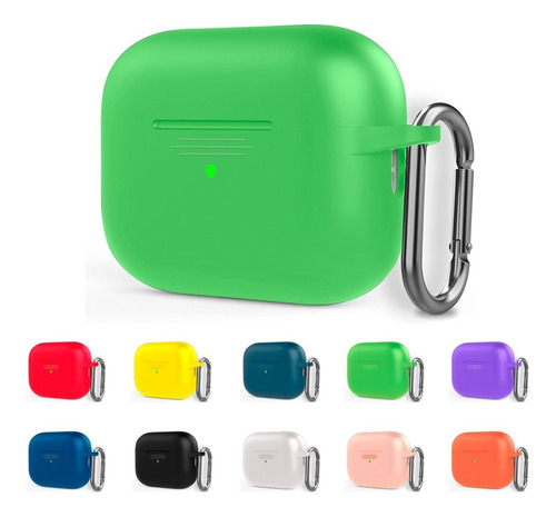 Funda Silicona Compatible Con Apple AirPods Pro 2 Llavero