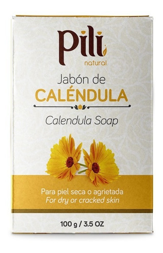 Jabón De Caléndula 100g Pili - g a $57