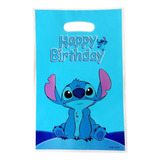 Pack 10 Bolsas De Dulces Stich Para Cumpleaños