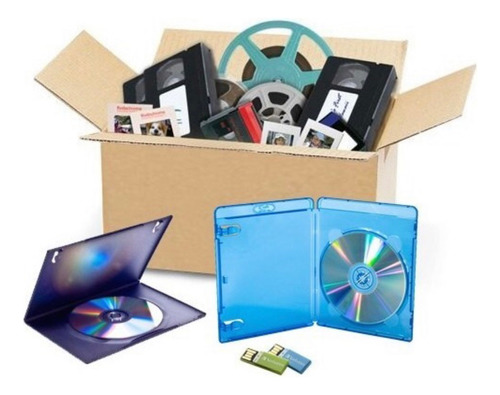 Digitalización De Videos A Dvd O Pendrive Todos Los Formatos