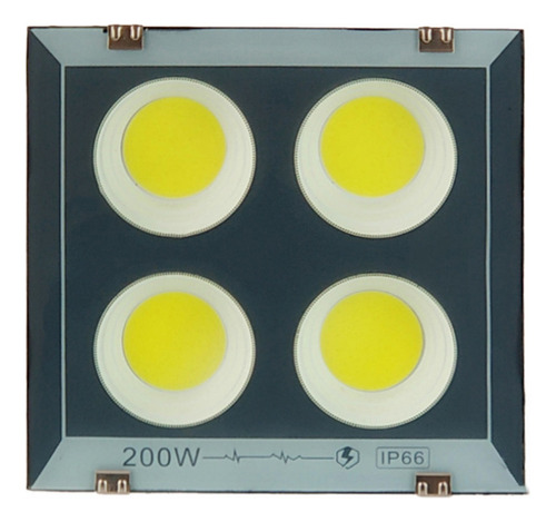 Reflector Led De 300w, 200w, 100w, 50w, Alto Brillo, Ip66,