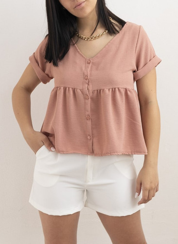 Blusa Nano De Cey Lino Maju #2422