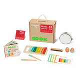 Caja Musical Juguete Montessori 13 Piezas