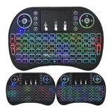 Mini Teclado Inalámbrico Airmouse Android Smart Tv Iluminado