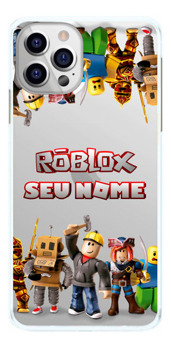 Capinha Roblox Transparente Com Nome Capa