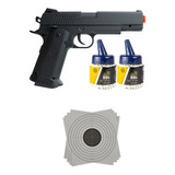 Pistola Airsoft Spring 1911 V18 Full Metal 6mm + 2x Bbs 0,20