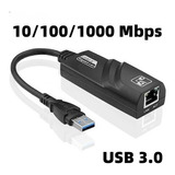 Adaptador Usb Ethernet  3.0 Gigabit 10/100/1000 Pc Notebook