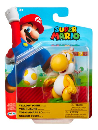 Figura Super Mario Yoshi Amarillo