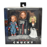 Chucky Novia Set De Figuras Ultimate Neca 100% Original