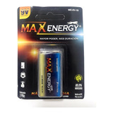 Bateria Pila Zn-c 9v Voltios Cuadrada Max Energy Duracion