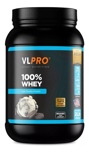 100% Whey Protein (2 Lb) Vitamin Life 