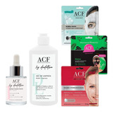 Kit De Limpieza Humectación C/ Serum Y Máscaras Acf Dadatina