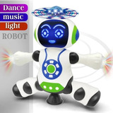 Robot Bailarin A Pila Juego Espectacular Con Luces Y Sonido 