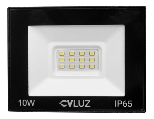 Reflector Led Exterior 10w Alta Potencia Luz Blanca Fría X 4