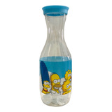 Botella Garrafa Para Agua Con Cubos 1.5l Colección Simpsons