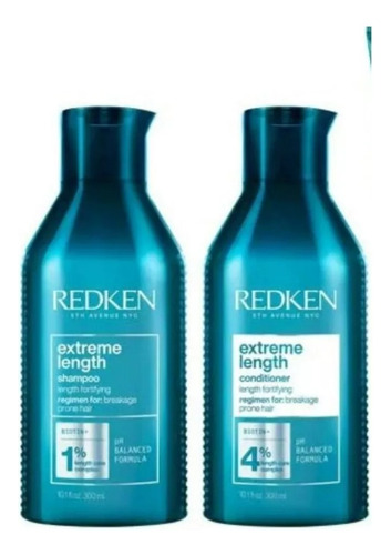 Redken Extreme Lenght Shampoo Y Acondicionador 300 Ml