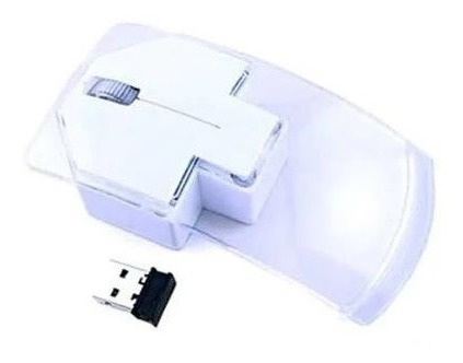 Mouse Ratón Transparente 2.4ghz Inalámbrico Óptico Juego 