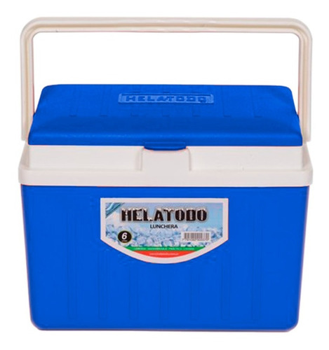 Helatodo Conservadora Lunchera Chica 6 Lts Color Azul