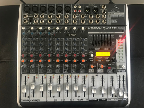 Consola Behringer Xenyx Qx1222usb En Perfecto Estado