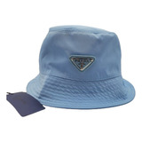 Gorro Bucket Hat Pescador Prad Re-nylon Azul Unisex