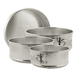 Set X4 Moldes Desmontables Para Torta Repostería Jovifel