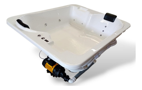Jacuzzi Duo 180x150x50 Deluxe 16 Jets 1 1/2 Hp Acrílico