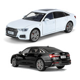 Audi A6l Miniatura Metal Coche Versión Fina Limusina 1/18