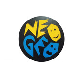 Quadro Placa Neo Geo Em Mdf E Acrílico 40cm Decoração Gamer