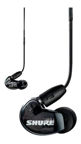 Shure Audifonos In-ear Aislantes De Sonido Se215-k Color Black