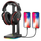 Soporte Para Auriculares Para Juegos Blade Hawks Rgb Con Aux