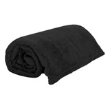 Cobertor Ligero Matrimonial Liso - Hotelero Suave Y Caliente Color Negro
