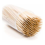 Frasco 90 Mondadientes Pinchos Madera Palillos Bambu