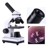  Microscopio 40x-2000x Laboratorio Con Portaobjeto De Vidrio