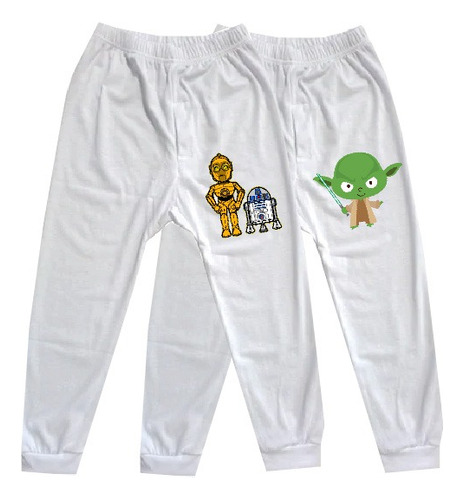 Pack 2 Calzoncillos Largos Invierno Niños Baby Yoda Star War