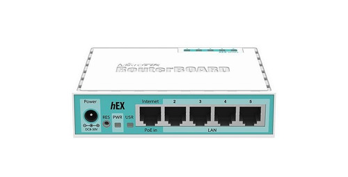 Routerboard  Mikrotik  Rb 750gr3 Hex 880mhz 256mb L4